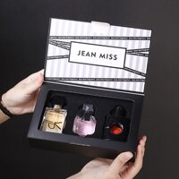 Bộ Nước Hoa Hộp Quà Tặng Hương Thơm Lâu Dài Hộp Màu Ba Loại