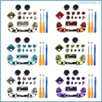 Bộ nút kích hoạt đầy đủ WU LB cho RB Thumbstick ABXY Nút D-pad Mod Kit không có tuốc nơ vít cho X Box Series S