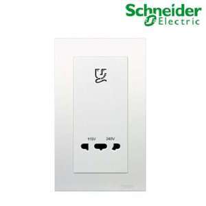 Bộ ổ cắm dao cạo râu Schneider KBT727V_WE