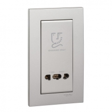 Bộ ổ cắm dao cạo râu Schneider KBT727V_AS