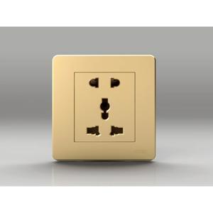 Bộ ổ cắm đôi 2 chấu và 3 chấu Uten Q7GZ12Z13/N