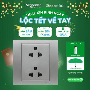 Bộ ổ cắm đôi 3 chấu 16A KB426UES2_AS_G19