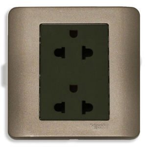 Bộ ổ cắm đôi 3 chấu Schneider E84426UES2_SZ_G19 - 16A