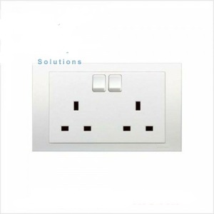 Bộ ổ cắm đôi 3 chấu KB25_AS