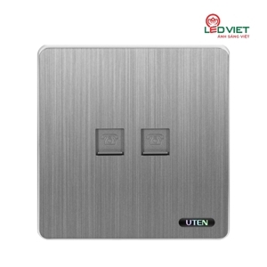 Bộ ổ cắm đôi điện thoại UTEN S300G-2TEL