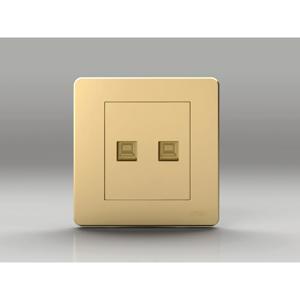 Bộ ổ cắm đôi mạng Uten Q7G-2PC