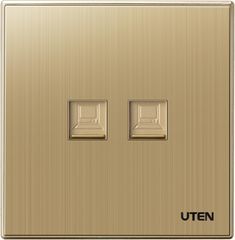 Bộ ổ cắm đôi mạng uten Q9G-2PC