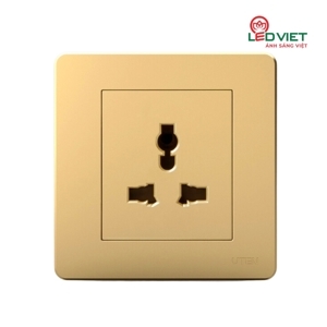 Bộ ổ cắm đơn 3 chấu Uten Q7GZ13/N