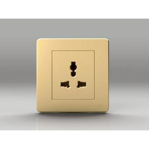 Bộ ổ cắm đơn 3 chấu Uten Q7GZ13/N