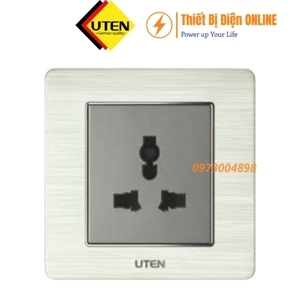 Bộ ổ cắm đơn 3 chấu Uten V6.0GZ13/N