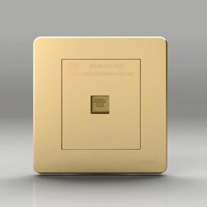 Bộ ổ cắm đơn điện thoại UTEN Q7G-1TEL