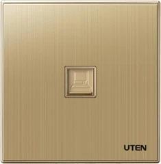 Bộ ổ cắm đơn mạng UTEN Q9G-1PC