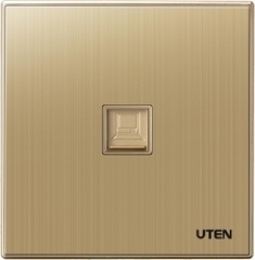 Bộ ổ cắm đơn mạng UTEN Q9G-1PC