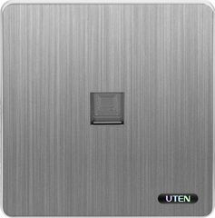 Bộ ổ cắm đơn mạng UTEN S300G-1PC