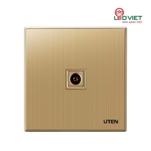 Bộ ổ cắm đơn tivi uten Q9G-1TV