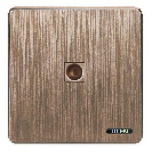 Bộ ổ cắm đơn TIVI UTEN S400G-1TV