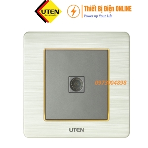 Bộ ổ cắm đơn tivi Uten V6.0G-1TV
