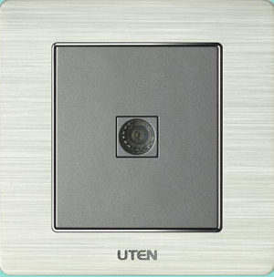 Bộ ổ cắm đơn tivi Uten V6.0G-1TV