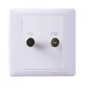 Bộ ổ cắm FM và ổ cắm TV có chống nhiễu chuẩn F Simon Series 50 55118