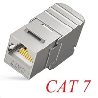 Bộ ổ cắm mạng âm tường Ugreen gồm Mặt, nhân mạng CAT5, CAT6, CAT7 hàng chính hãng - Nhân cat7 -30858