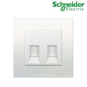 Bộ ổ cắm mạng đôi Cat6E Schneider KB32RJ6_G19