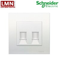 BỘ Ổ CẮM MẠNG ĐÔI CÓ MÀNG CHE KB32RJK SCHNEIDER