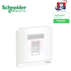 Bộ ổ cắm mạng đơn Cat5E Schneider E8331RJS5_WE