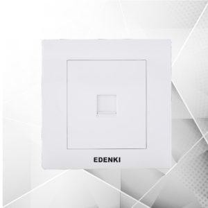 Bộ ổ cắm mạng đơn Edenki EC-C501