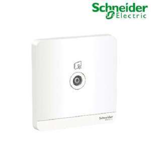 Bộ ổ cắm Tivi đơn AvatarON Schneider E8331TV_WE_G19
