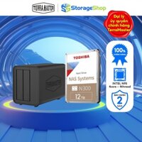 Bộ Ổ cứng mạng NAS TerraMaster F2-424+N300 12T