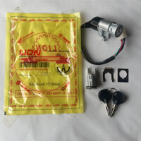 Bộ Ổ Khoá 4 Cạnh Xe Máy Dream (Dr) - Hàng Lion Chất Lượng Cao