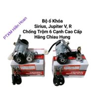 Bộ Ổ Khóa 6 Cạnh Xe Sirius đời 2006-2014, Jupiter V, Jupiter R hiệu Chiau Hung Ổ Khóa chống trộm