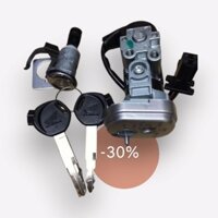 Bộ ổ khoá cho xe Vision đời đầu 2011 đến 2013, tem cánh chim honda