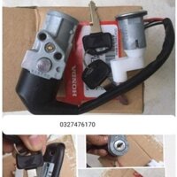 Bộ ổ khóa điện xe DREAM lùn 99 zin chính hãng honda