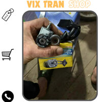 Bộ Ổ Khoá (Khóa trước và khóa yên) Xe Dream Wave Wave alpha Chống Trộm Chính Hãng Chìa 8 Cạnh
