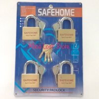 Bộ ổ khoá SAFEHOME 6 phân 4 ổ khoá masterkey