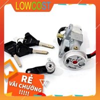 Bộ Ổ Khóa Từ 6 Cạnh Chống Trộm Dành Cho Yamaha Exciter 135, Exciter 150 (Bộ Gồm Trước Và Sau)