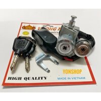 Bộ Ổ Khoá Xe Dream Thái Chìa 6 - 8 Cạnh Chống Trộm Hiệu VƯƠNG NIỆM