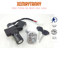 Bộ Ổ Khóa Xe Future Neo Fi, Future X, Future 125 (4 Dây) Hàng Cao Cấp