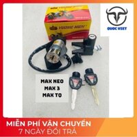 Bộ ổ khoá xe max neo, max 3, max trung quốc vương niệm