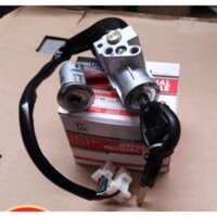 Bộ ổ khoá xe máy 6 cạnh chống trộm WAVE A cá 100CC 2007_ 2016