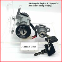 Bộ ổ khóa xe máy JUPITER V JUPITER Mx 2 cạnh thương hiệu SE