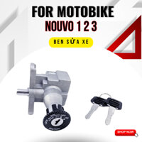 Bộ ổ khóa xe máy Nouvo 1 2 3 loại 1