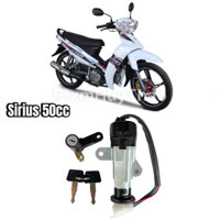 Bộ Ổ Khoá Xe Máy Si 50 Phân Khối / Sirius 50cc Học Sinh / Sirius Tàu 1 Giắc 4 Dây - Hàng Đẹp Chất Lượng Cao