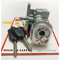 Bộ Ổ Khoá Xe Nouvo LX Chìa 8 Cạnh Chống Trộm Hàng Cao Cấp Hiệu VƯƠNG NIỆM