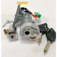 Bộ Ổ Khoá Xe Su Smash Revo Chìa 6 Cạnh Chống Trộm Cao Cấp Hiệu VƯƠNG NIỆM