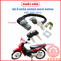 Bộ Ổ Khóa Xe Wave Alpha Đời 2007->2015 Hàng Cao Cấp -PHATTIEN