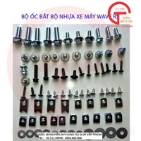 BỘ ỐC BẮT BỘ NHỰA XE MÁY HONDA WAVE RS