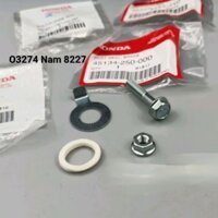 Bộ ốc bắt trục thắng, pass càng phanh DREAM, WAVE...  zin Honda thái