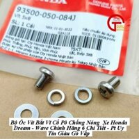 Bộ Ốc Bắt Vĩ Cổ Pô Xe Dream-II Thái, Free Cod, Free Ship Toàn Quốc Tại Phụ Tùng Uy Tín Giàu Gò Vấp